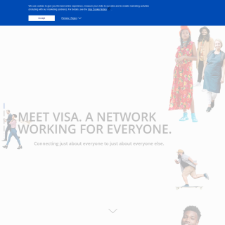 Visa International  website