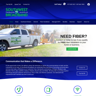  SOUTHWEST MINNESOTA BROADBAND SERVICES  aka (SMBS)  website