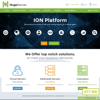  HugeServer Networks, LLC  aka (HugeServer)  website