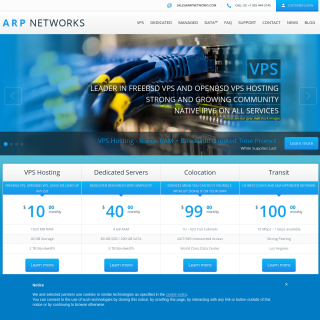  ARP Networks, Inc.  website