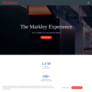  Markley Cloud Services  aka (Markley Group)  website