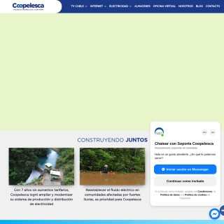  Cooperativa de Electrificación Rural de San Carlos  aka (Coopelesca R.L)  website