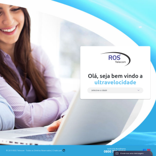 ROS Telecom  website