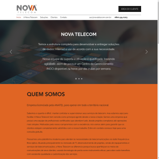 NOVA TELECOM  AS262352  website