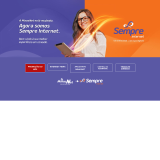 Minasnet Serviços de Provedor de Internet aka (Minasnet) website