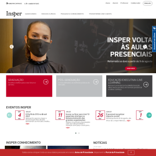 Insper Instituto de Ensino e Pesquisa  aka (Insper)  website