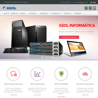 GSCOM TECNOLOGIA  website