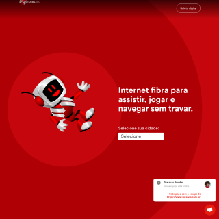 ICEnet Telecomunicações (Totalvia Internet)  website