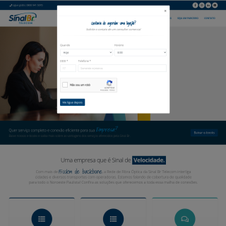  Sinal BR Telecom  aka (SINAL BR)  website