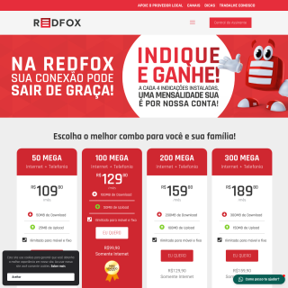 Redfox Telecomunicações  website