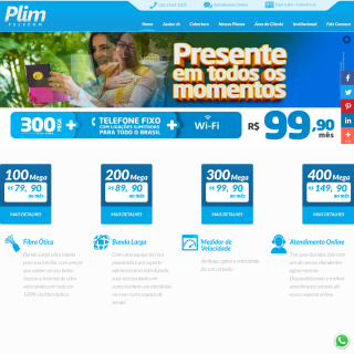 Plim Telecom  website