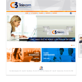  M.I. Internet Ltda  aka (C3 TELECOM)  website