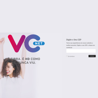VCNet Provedora de Internet  website