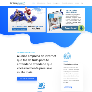 Lanteca Telecom LTDA - ME  website