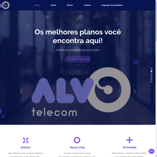 Alvo Telecom  website