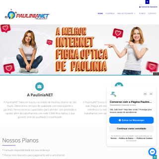 Paulinianet Telecom  website