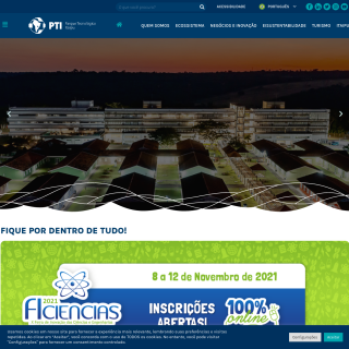 Fundacao Parque Tecnologico Itaipu - Brasil  website