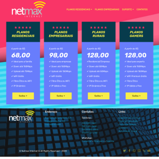  NETMAX  aka (AS263101)  website