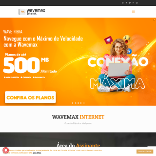 Wavemax Provedor de Internet Ltda  website
