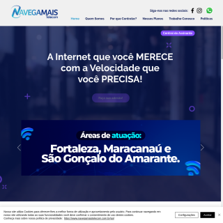  F A VIEIRA DE SOUZA SERVICOS  aka (Navegamais Telecom ISP)  website