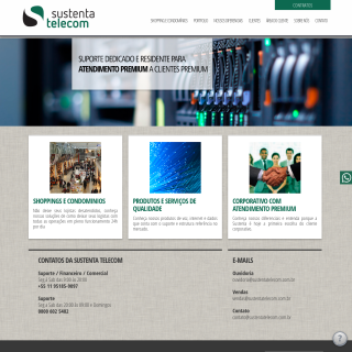 Sustenta Telecom  website