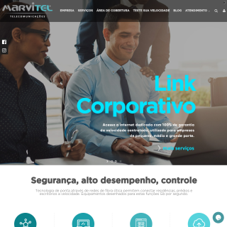 Marvitel Telecomunicações Ltda - ME  website