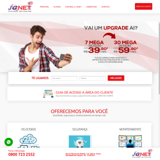  JGNet Internet Service Provider  aka (JGNet Provedor de Internet)  website