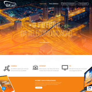 Via Cast Solucoes em Telecomunicacoes Ltda  website
