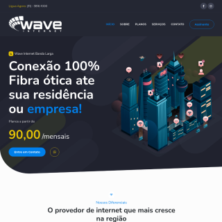  WAVE UP TELECOM BRASIL-ME  aka (Wave internet)  website
