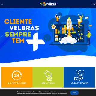 Velbras Provedor de Acesso as Redes de Comunicacoe website