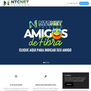 NTCNET Provedores de Acesso a Internet  website