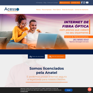 Acesso Telecomunicacoes  website
