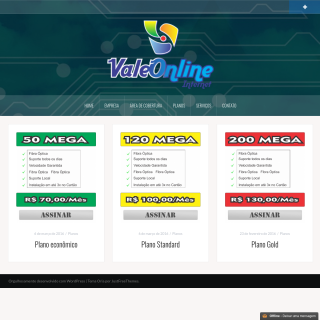 ValeOnline Internet  website