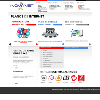 NovaNet Prestadora de Serviços Telecomunicações Ltda-Me  aka (NovaNet)  website