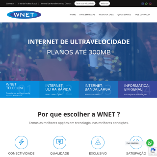  Wnetsistem Comercio e Servicos de Informatica Ltda  aka (WNET Telecom)  website