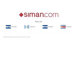  Almacenes Simán  website