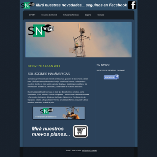  SN COMUNICACIONES  aka (SN WIFI)  website