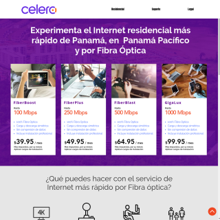 Celero Networks  website
