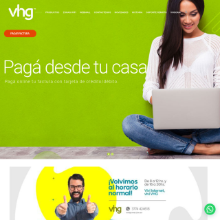VHG Sistemas  website