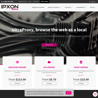  IPXON Networks  website