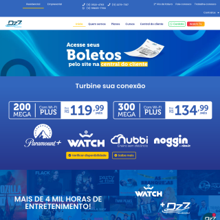 DZ7 Telecomunicações Ltda  website
