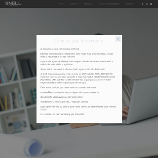 Snell Telecomunicações aka (Snell Telecom, Snell) website