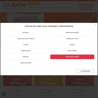 Teleturbo Telecomunicacoes  website