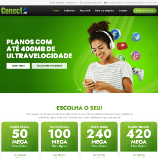 CONECTJA TELECOMUNICACOES  website