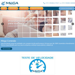 MEGA CONEXAO TELECOM website