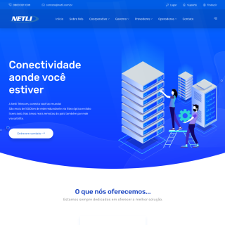 NETLI TELECOMUNICAÇÕES LTDA - ME  website