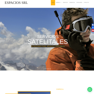 ESPACIOS SRL  website