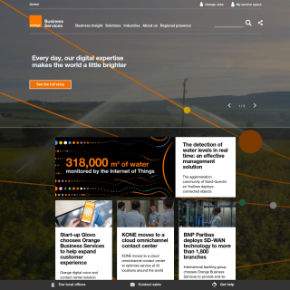 Orange Business Services North America  website
