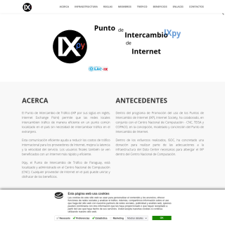  IX.py Network  aka (Red dedicada para el IX.py)  website