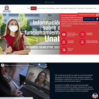  Universidad Nacional Andres Bello  website